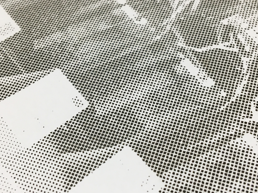 写真のレーザー切り絵のアップ