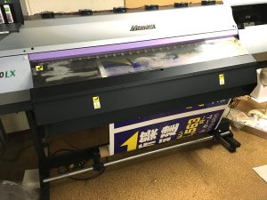 透明シートに印刷