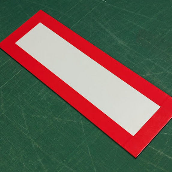 印刷シート裏面まで巻き込んで剥がれ防止対策をしたアルミ複合板看板