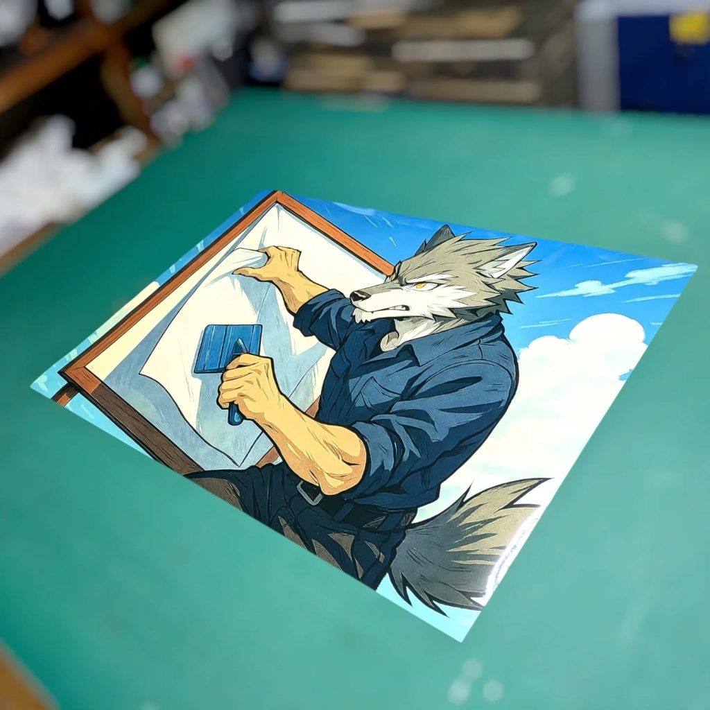 Copilotで製作した画像をユポ紙ポスターに