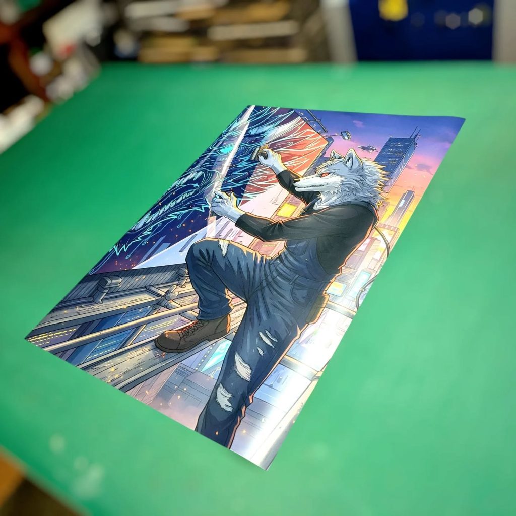 Geminiで製作した画像をユポ紙ポスターに